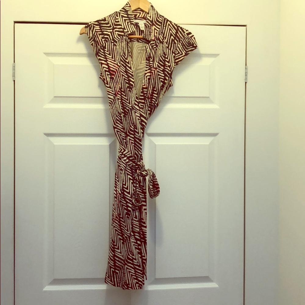 DVF Wrap dress mint condition